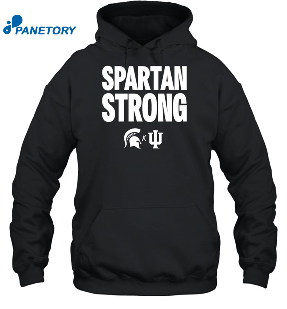 Spartan Strong Michigan State Vs Indiana Basketball Shirt 2