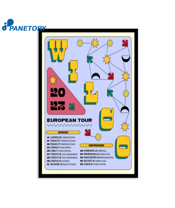 Wilco European Tour Poster