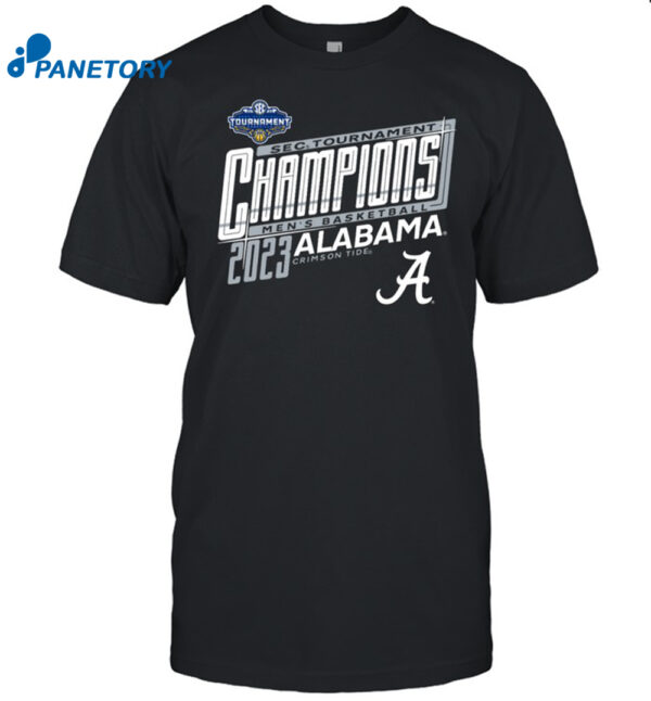 Alabama Sec Men'S Basketball Tournament Championship 2023 Shirt