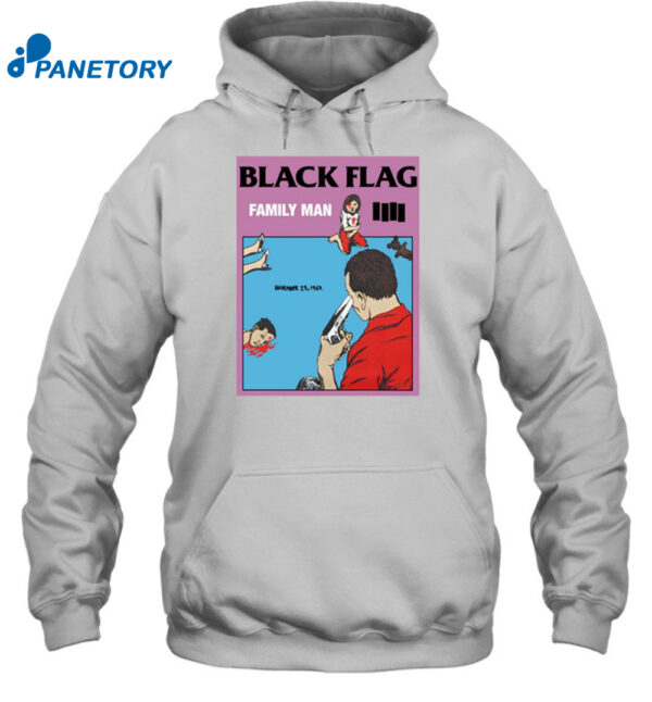 Black Flag Family Man Shirt