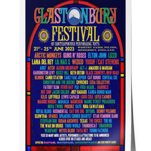 Glastonbury Festival 2023 Poster