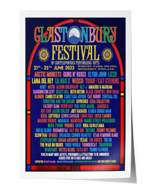 Glastonbury Festival 2023 Poster