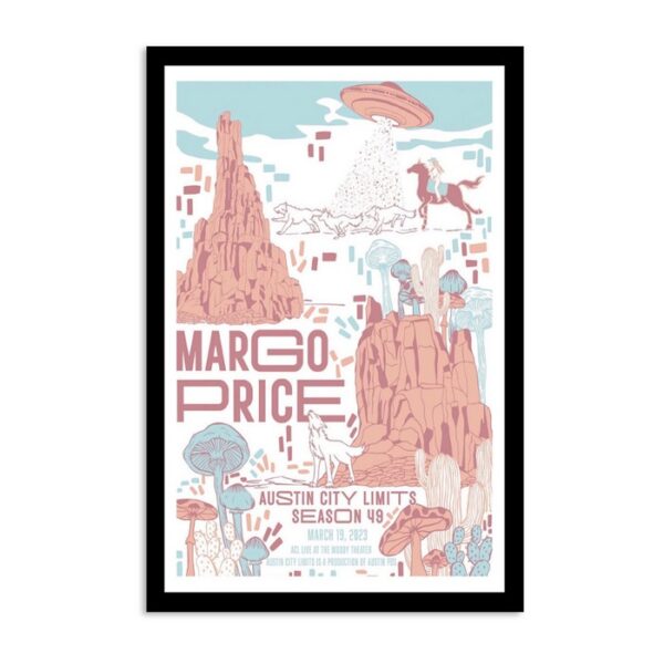 Margo Price Austin City Limits Season 49 Acl The Moody Theater Austin March 19 2023 Poster