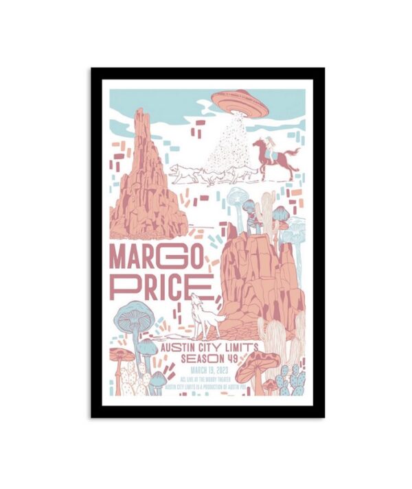 Margo Price Austin City Limits Season 49 Acl The Moody Theater Austin March 19 2023 Poster