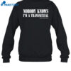 Nobody Knows I'M A Transsexual Plumbing Magazine Shirt 1