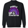Purple Up For Military Kids Shirt 2