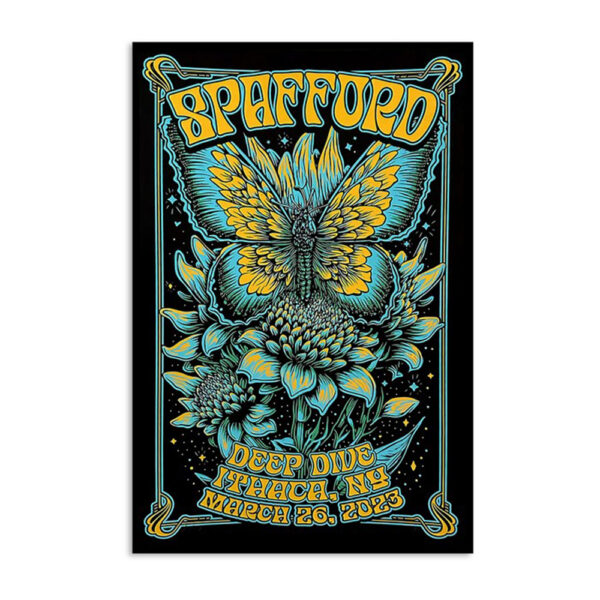 Spafford March 26 2023 New York Deep Dive Ithaca Poster