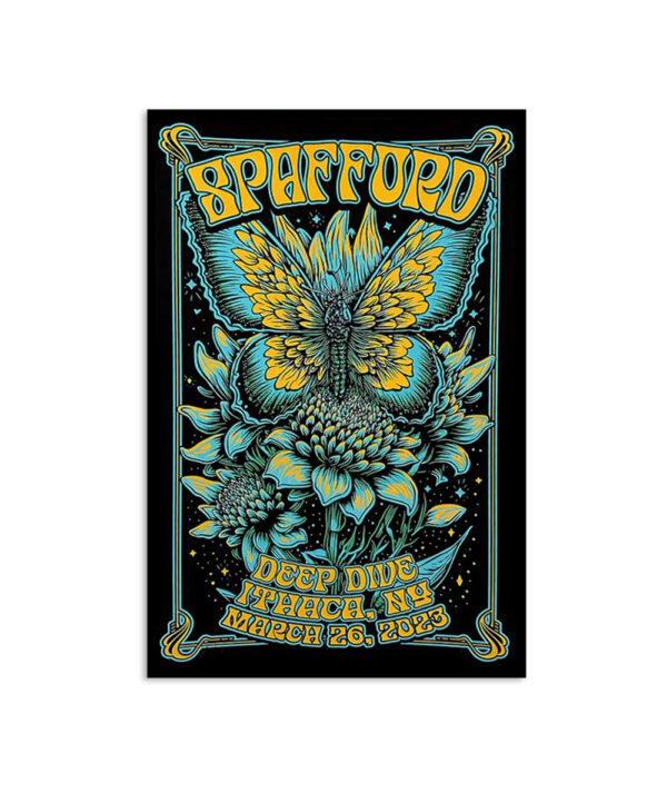 Spafford March 26 2023 New York Deep Dive Ithaca Poster