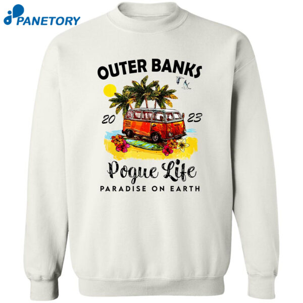 Vintage Outer Banks Paradise On Earth Shirt