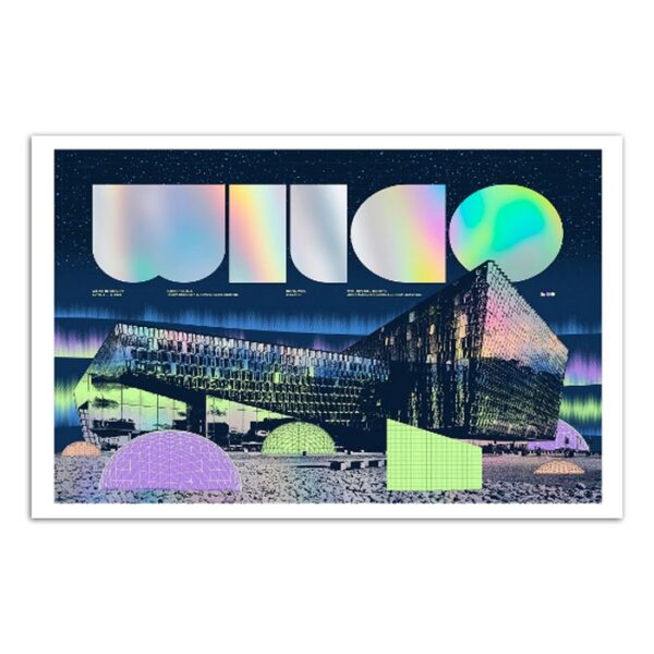 Wilco April 6 2023 Reykjavik Iceland Poster