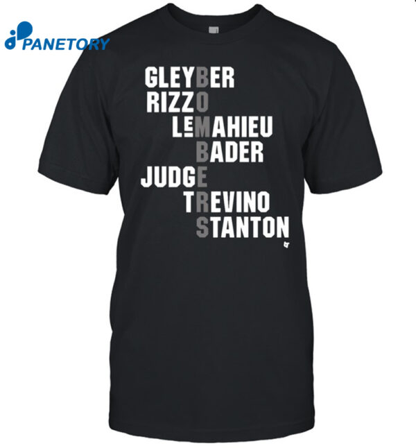 Bombers Names Shirt