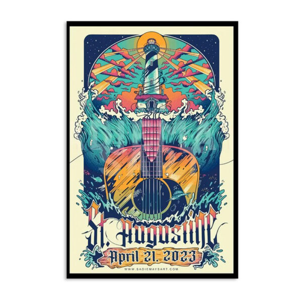 Billy Strings Saint Augustine Florida April 21 2023 Poster