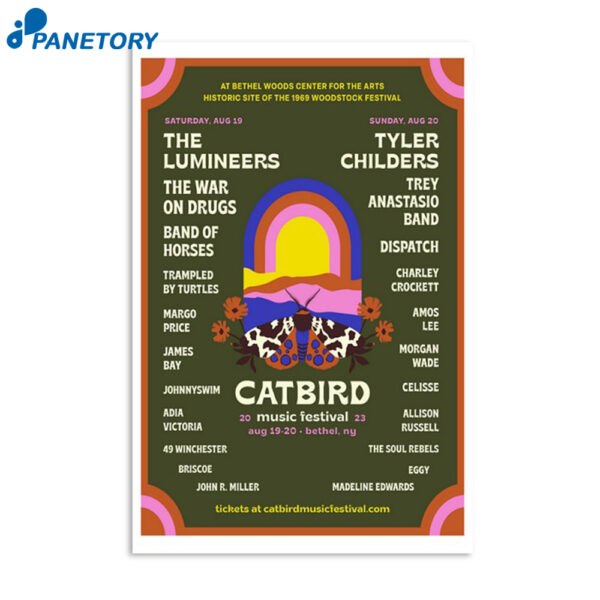 Catbird Music Festival 2023 Poster