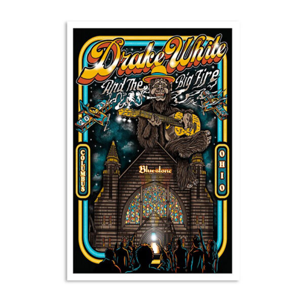 Drake White The Bluestone Columbus April 21 22 2023 Poster