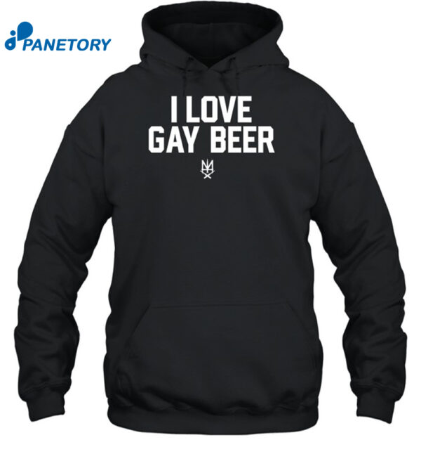 I Love Gay Beer Shirt