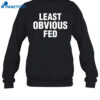 Least Obvious Fed Shirt 1
