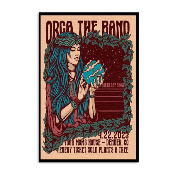 Orca The Band Denver Denver Colorado April 22 2023 Poster