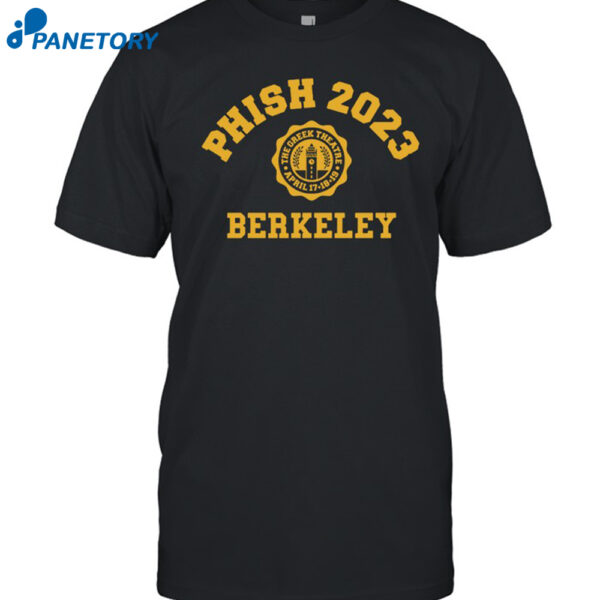 Phish Tour Berkeley 2023 Shirt