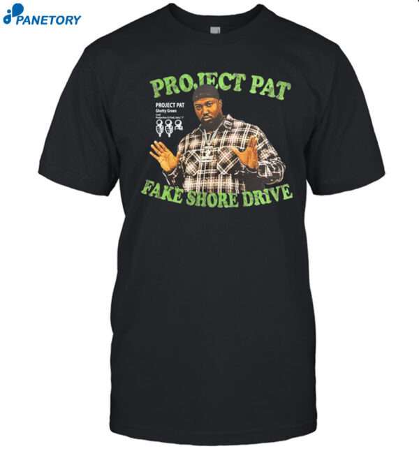 Project Pat Ghetty Green Shirt