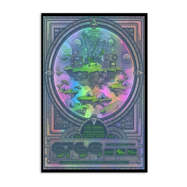 Sts9 Austin Texas 2023 April 20 21 22 The Concourse Project Poster