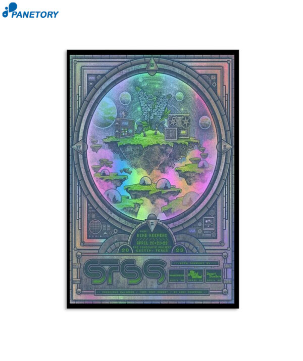 Sts9 Austin Texas 2023 April 20 21 22 The Concourse Project Poster