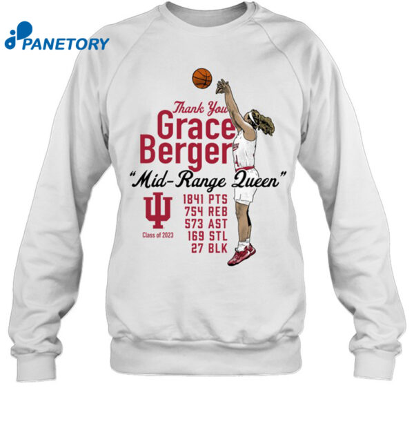 Thank You Grace Berger Mid Range Queen Shirt