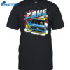 Zane Smith Racing Car Cartoon Shirt