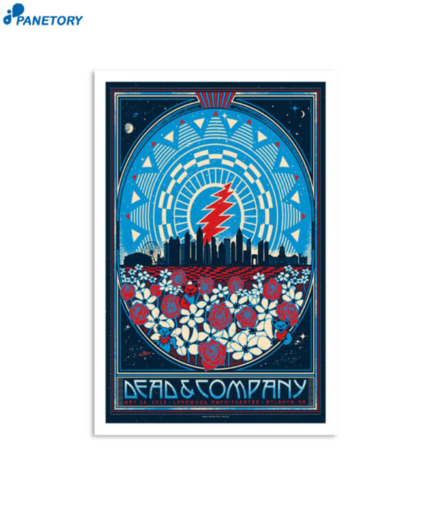 2023 Dead & Company Atlanta Ga Poster