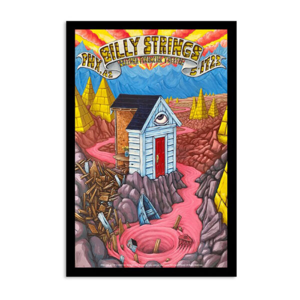 Billy Strings 2023 Phoenix Az Poster