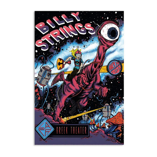 Billy Strings Los Angeles Ca May 19 2023 Poster