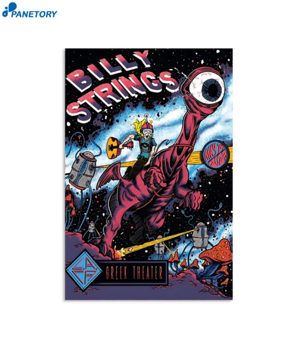 Billy Strings Los Angeles Ca May 19 2023 Poster