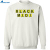 Black Midi Waffle House Shirt 2
