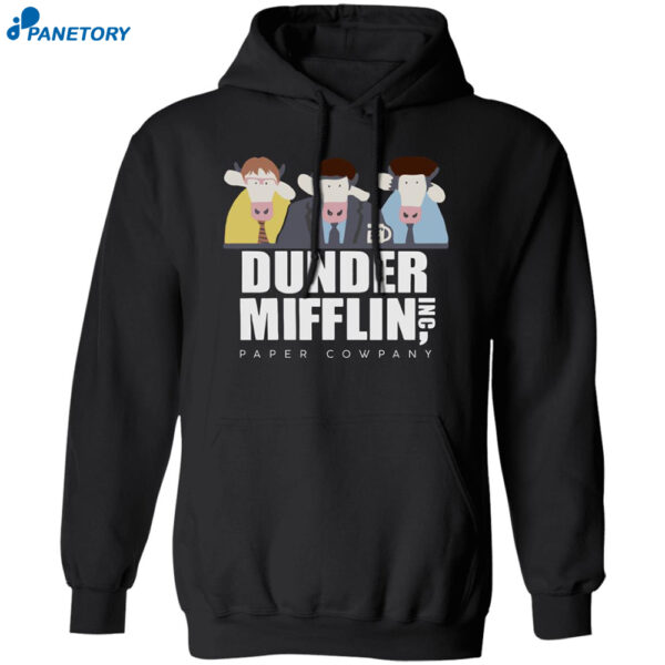 Cow Dunder Moofflin Paper Cowpany Shirt