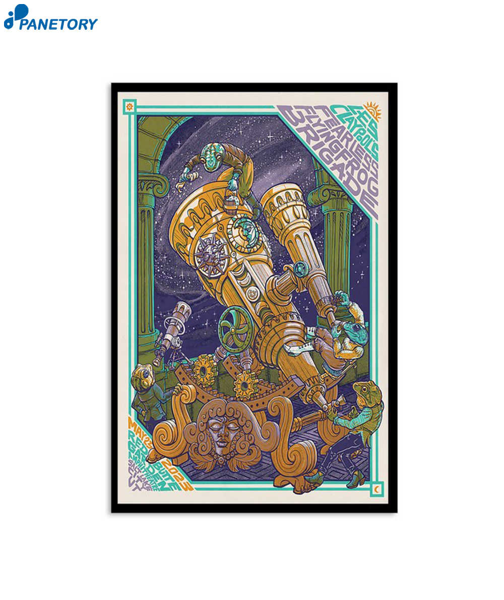 Les Claypool’s Fearless Flying Frog Brigade Red Butte Garden May 23 2023 Poster
