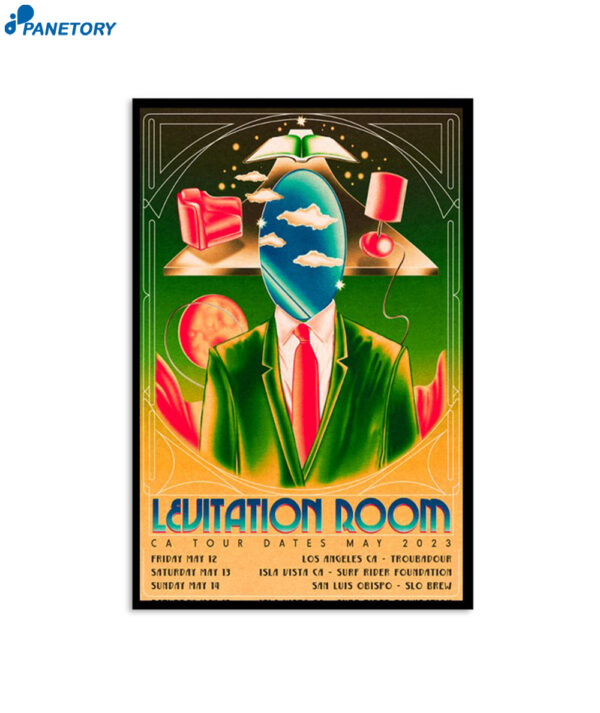 Levitation Room Ca Tour 2023 Poster