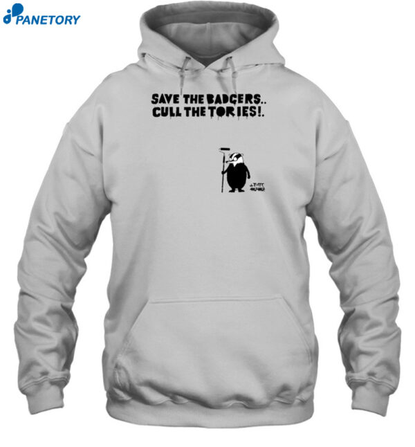 Save The Badgers Cull The Tories Shirt