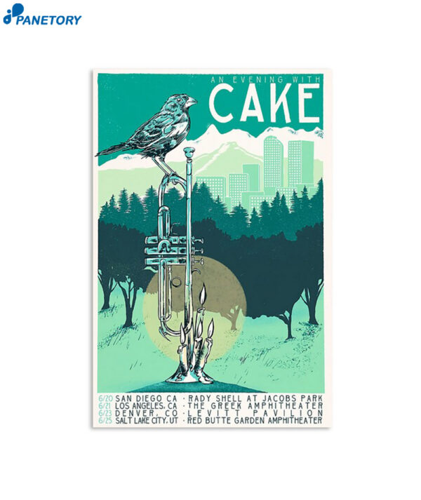 The Band Cake Tour 2023 Poster