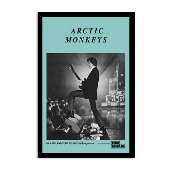 Uk 2023 Arctic Monkeys Poster