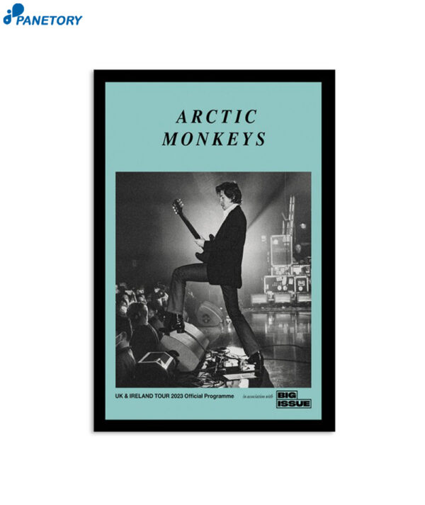 Uk 2023 Arctic Monkeys Poster