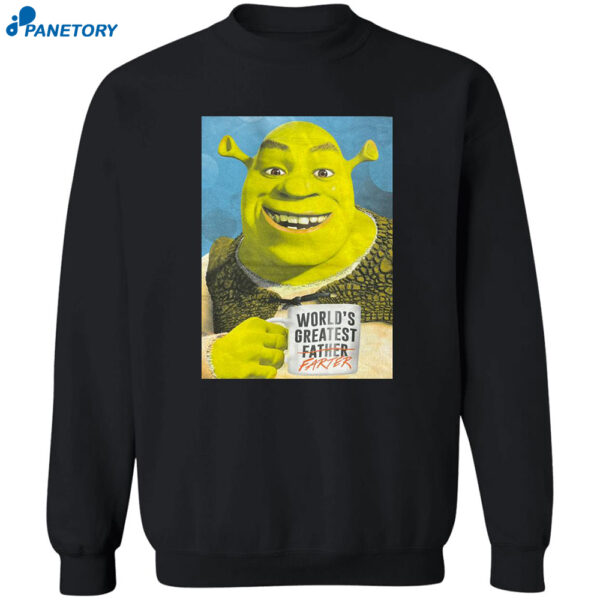 World'S Greatest Father Farter Shrek Shirt