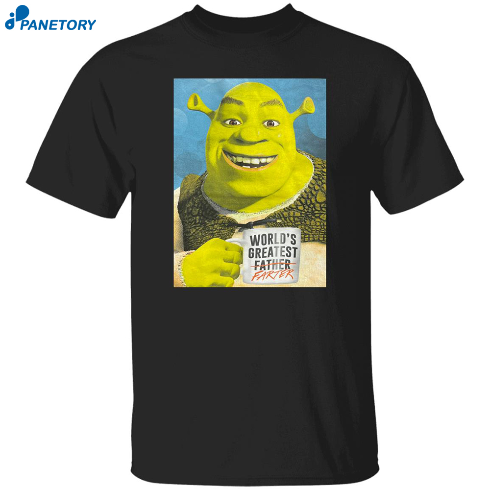 World’s Greatest Father Farter Shrek Shirt