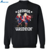 4Th Of July George Washington Griddy George Griddin Shirt 2