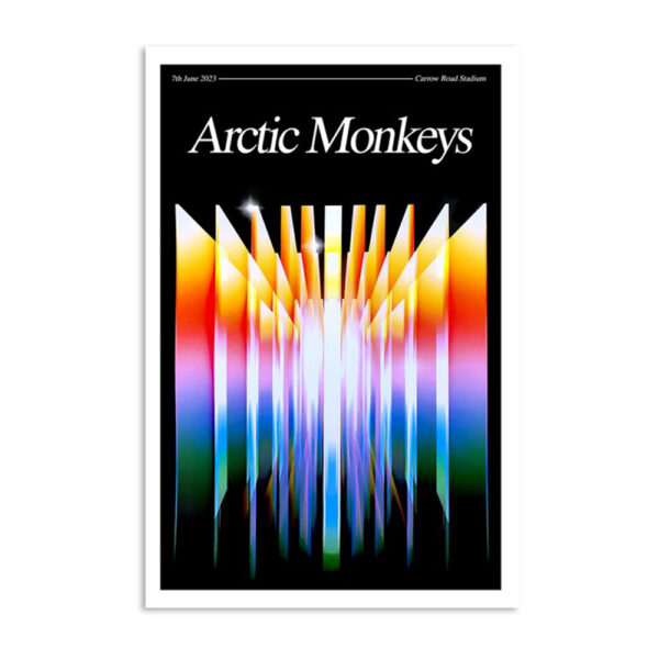 Arctic Monkeys Norwich June 7 2023 Poster