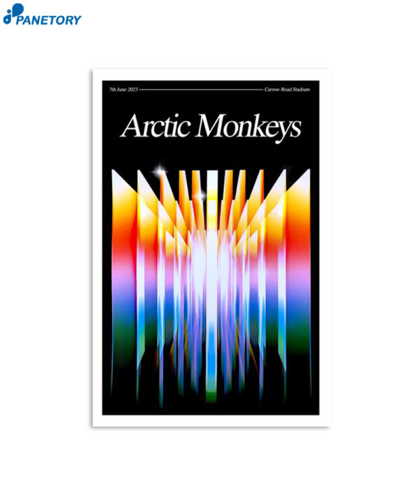 Arctic Monkeys Norwich June 7 2023 Poster