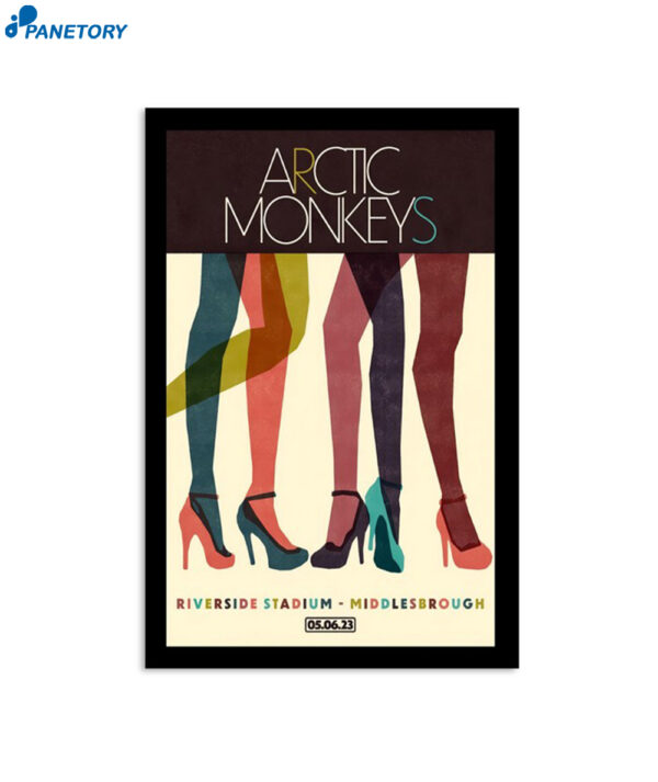 Arctic Monkeys Riverside Middlesbrough England 05 06 2023 Poster
