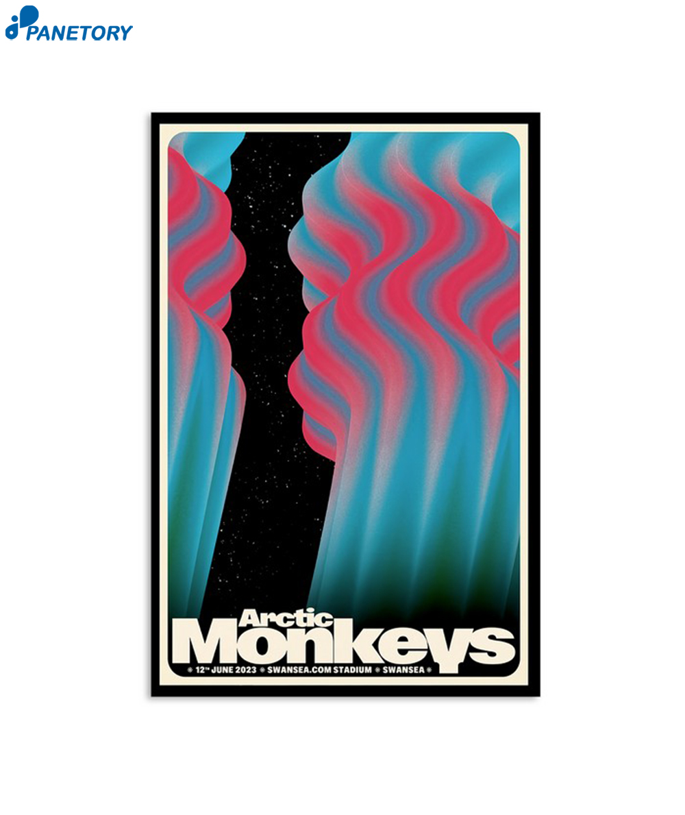Arctic Monkeys Stadium Swansea June 12 2023 Poster 2023