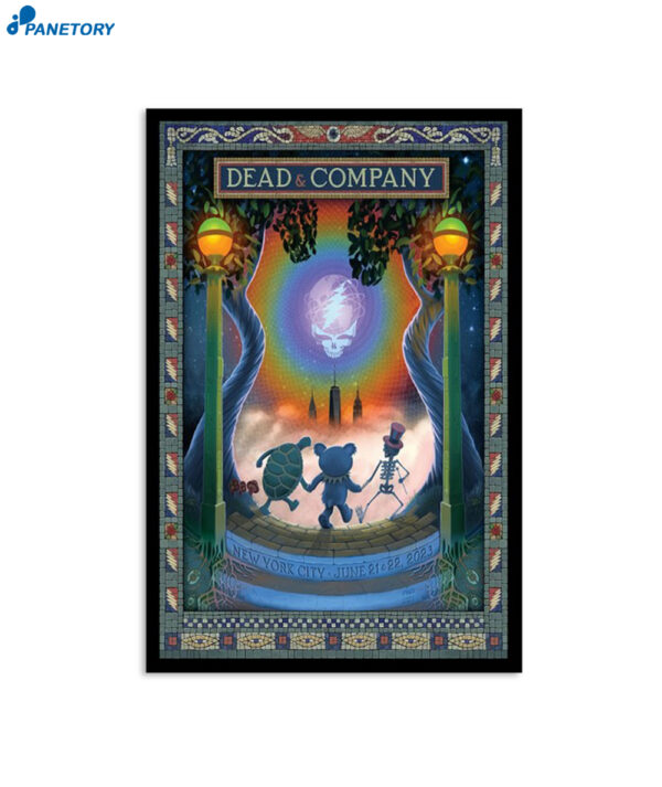 Dead & Company New York City Event June 21 2023 Poster