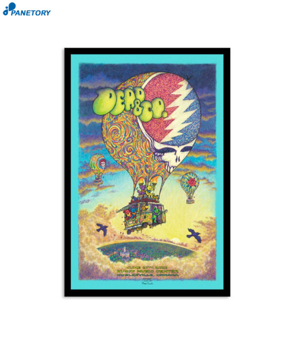 Dead & Company Noblesville June 27 2023 Poster