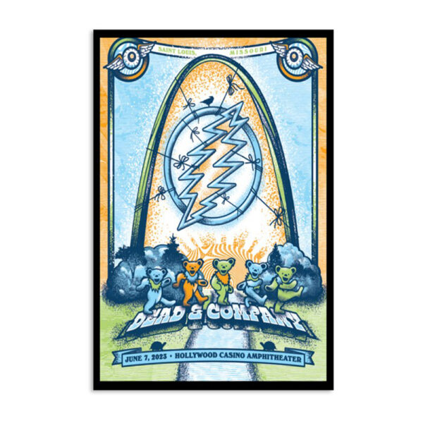 Dead & Company Poster Event St Louis June 7 Poster