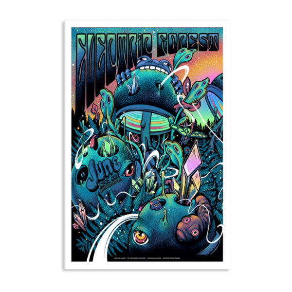 Electric Forest Double Jj Ranch Rothbury June 22 2023 Poster